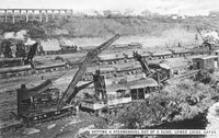 Panama Canal Construction Fine Art Print - 1910s Souvenir Postcard
