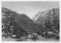 California Gold Rush Line Engraving Fine Art Print by Granger Collection