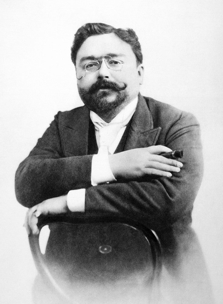 Isaac Albeniz Spanish Pianist & Composer Fine Art Print by Granger Collection