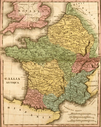 Ancient France - Gallia Antiqua Fine Art Print