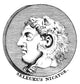 Seleucus I 'Nicator' Copper Engraving Fine Art Print - c. 1800