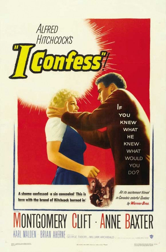 I Confess Movie Poster Print (27x40) - Pop Culture Graphics