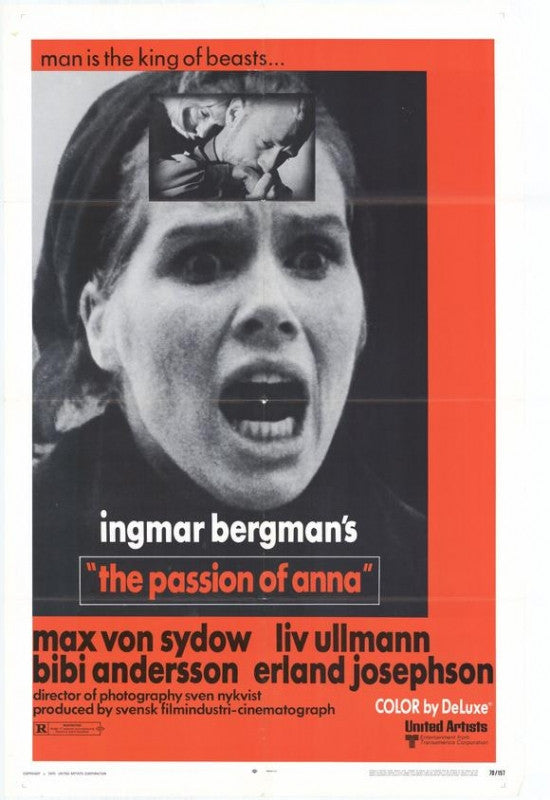 The Passion of Anna Movie Poster Print (27x40) - Item #MOVAH3711