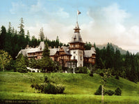 Peles Castle in Romania 1890s Fine Art Print by Science Source