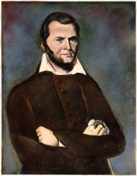 James Bowie American Soldier 19th Century Lithograph Print