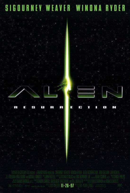 Alien: Resurrection Movie Poster Print (27x40) | Posterazzi