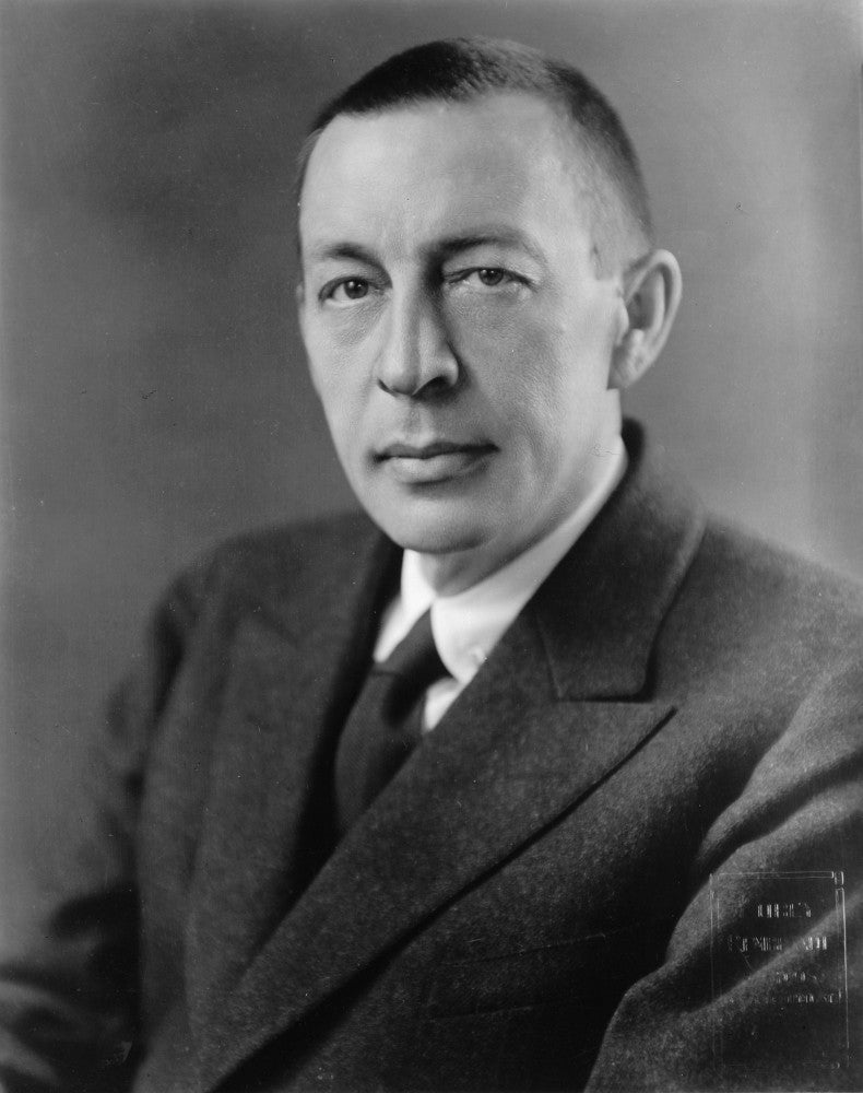 Sergei Rachmaninoff Fine Art Print - Russian Pianist & Composer