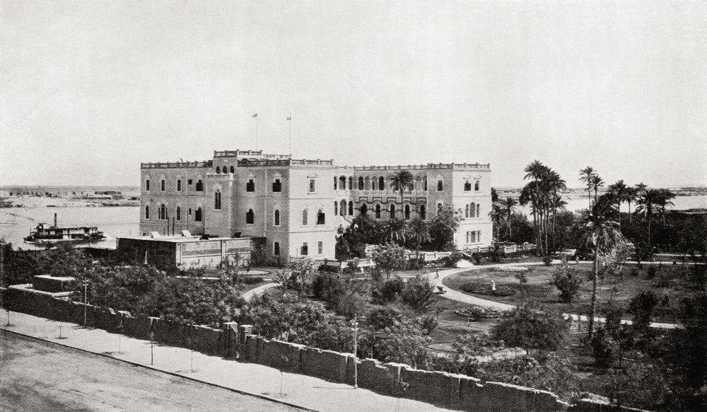 The Governor's Palace in Khartoum Fine Art Print (18x10, 36x20)