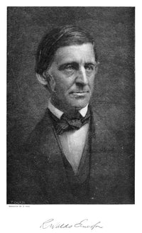 Ralph Waldo Emerson Wood Engraving Fine Art Print by Timothy Cole