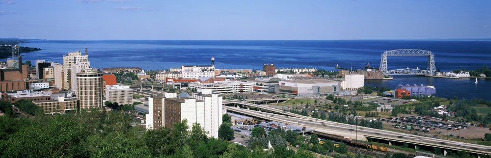 City at the Waterfront Fine Art Print - Lake Superior, Duluth, Minnesota