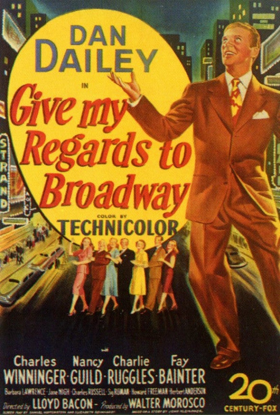 Give My Regards to Broadway Movie Poster Print (27x40)