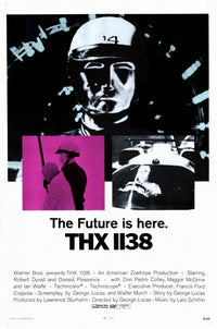 THX 1138 Movie Poster - 11x17 Wall Art