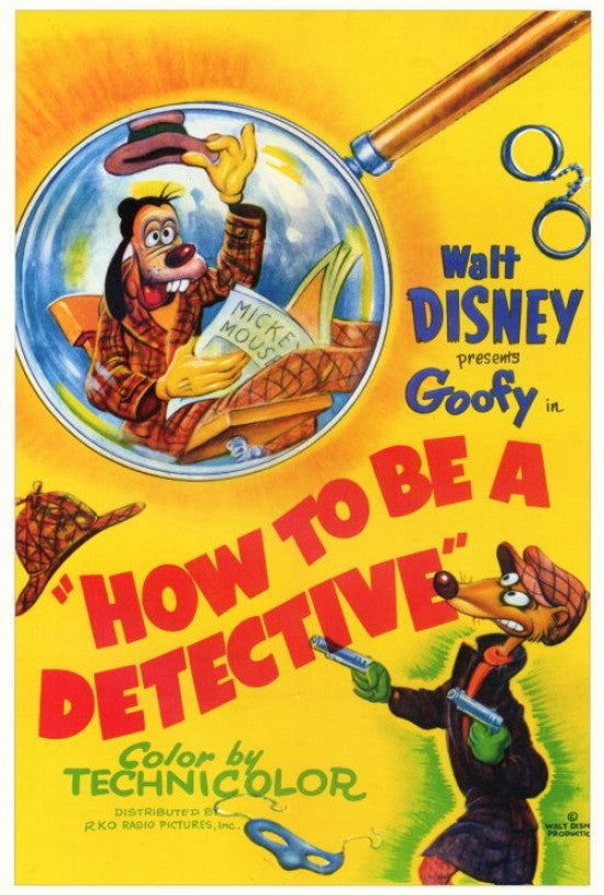How to Be a Detective Movie Poster Print 27x40