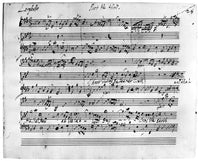 Handel's 'I Know That My Redeemer Liveth' Music Sheet Fine Art Print