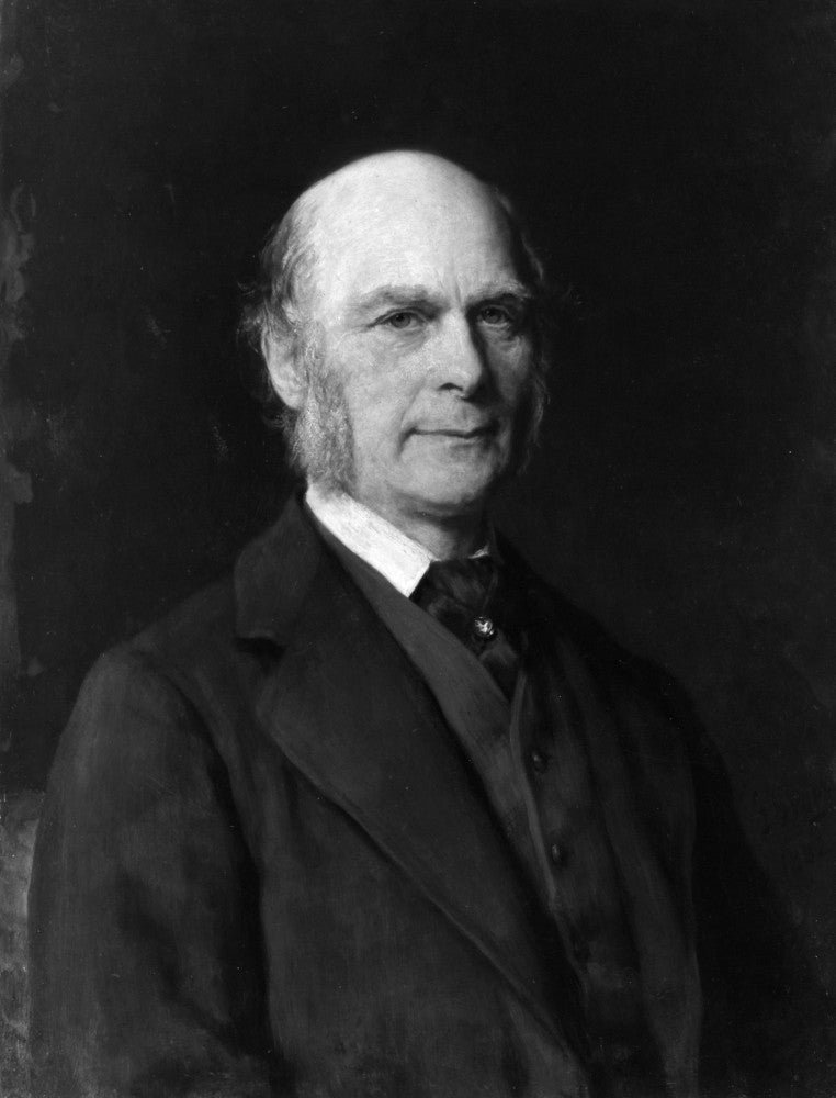 Sir Francis Galton Fine Art Print by Gustav Graef - 1882