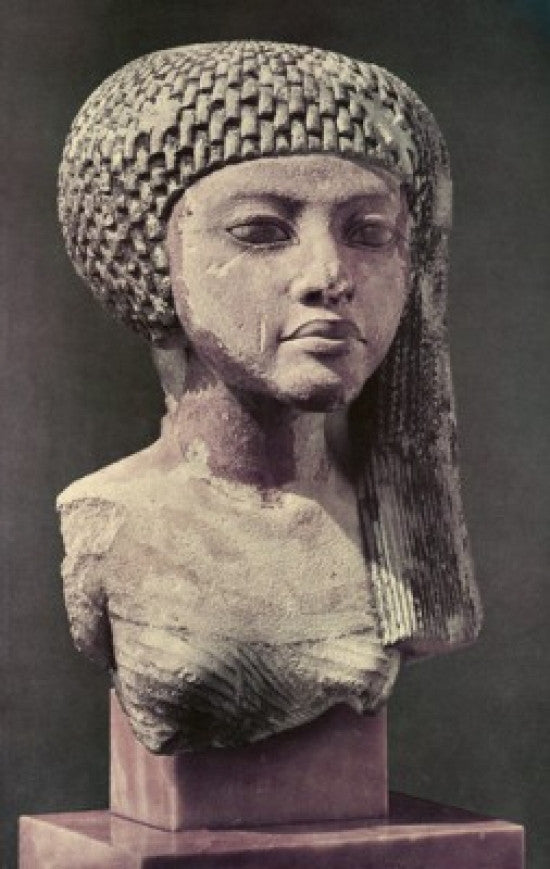 Amarnian Princess 1370 BC Egyptian Art Limestone Fine Art Print