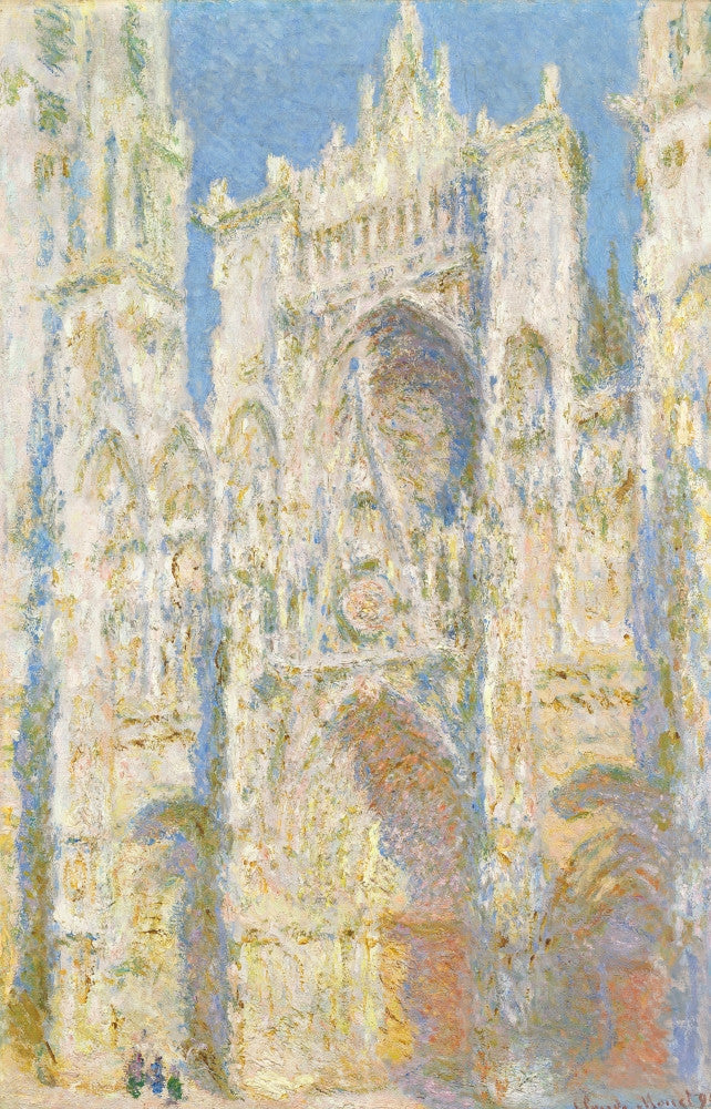 Rouen Cathedral Fine Art Print by Claude Monet - 1894