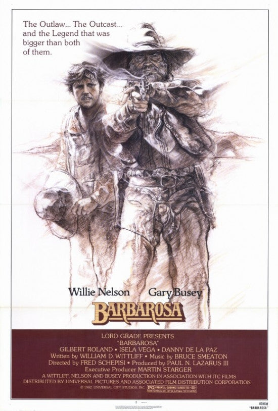Barbarosa Movie Poster Print - 27x40 | Posterazzi