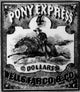 Pony Express Fine Art Print - Vintage Western Theme