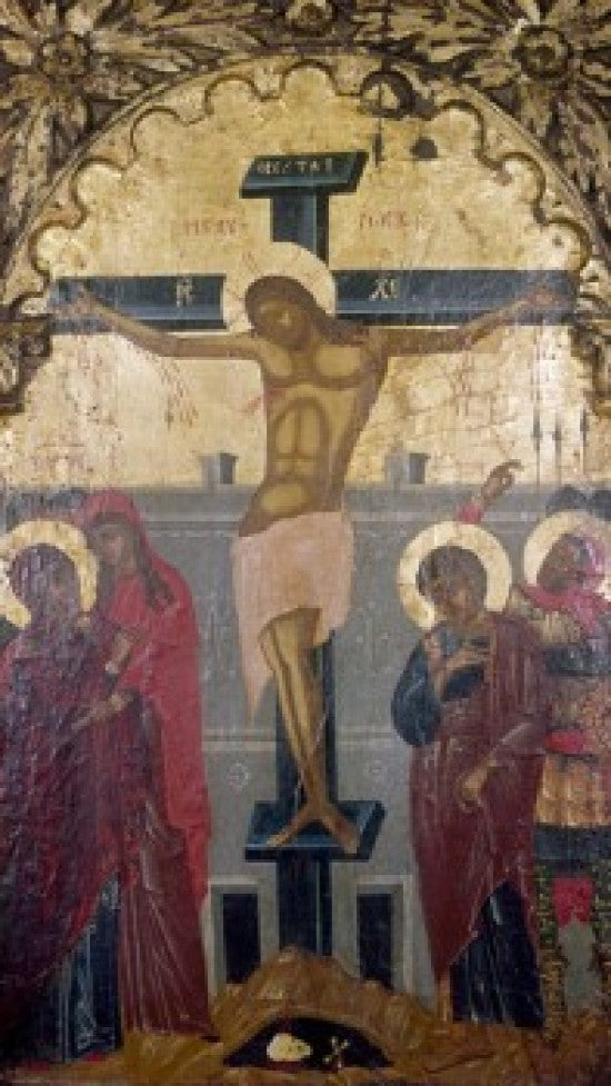 Crucifixion with the Virgin & Saints Fine Art Print