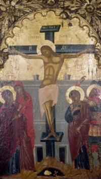 Crucifixion with the Virgin & Saints Fine Art Print