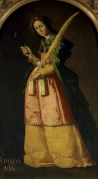 Saint Apollonia Fine Art Print by Francisco de Zurbaran