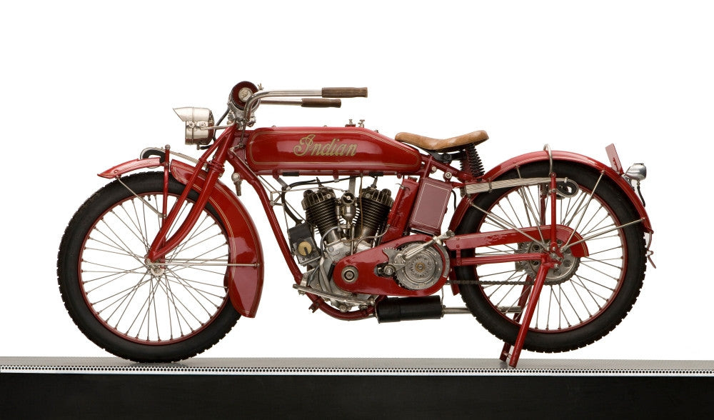1917 Indian 7hp Powerplus Motorcycle Fine Art Print