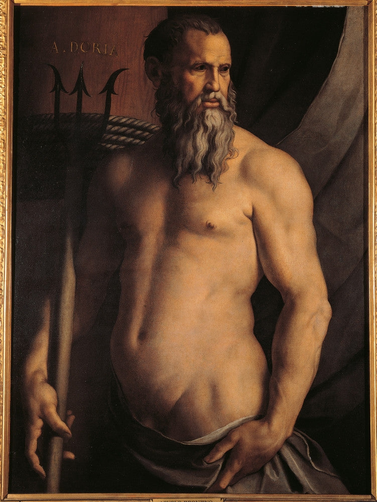 Portrait of Andrea Doria as Neptune Fine Art Print