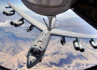 B-52 Stratofortress Refueling in Afghanistan Fine Art Print by Stocktrek Images