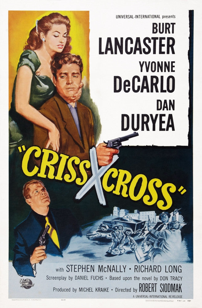 Criss Cross U Movie Poster Art Print (1949) | Posterazzi