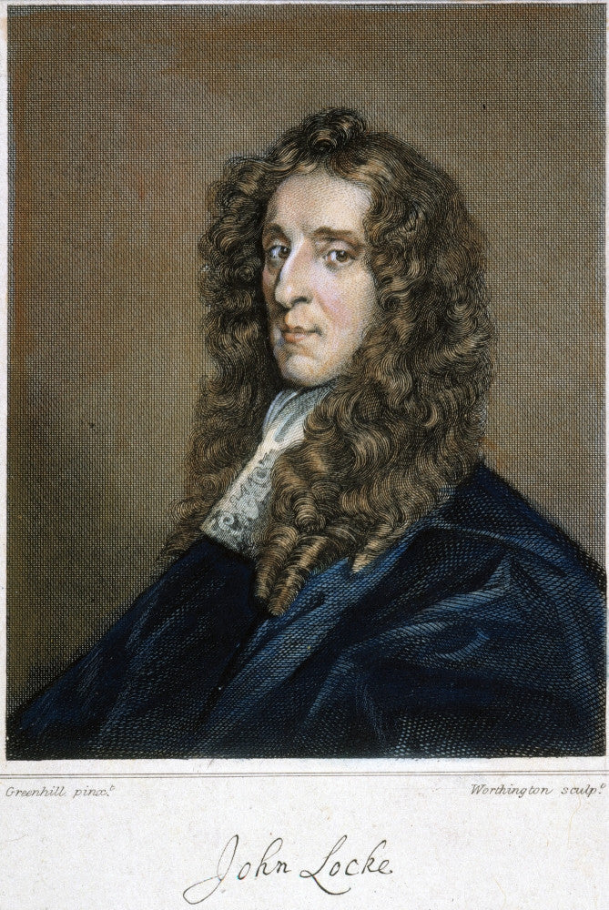 John Locke Fine Art Print - Engraving by John Greenhill | Posterazzi