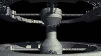 Close-Up of Space Station from 2001: A Space Odyssey Fine Art Print