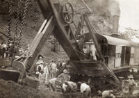 Theodore Roosevelt at Panama Canal Construction Site Fine Art Print, C1906