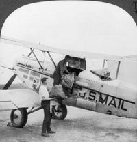U.S. Air Mail Plane 1927 Poster Print - Granger Collection