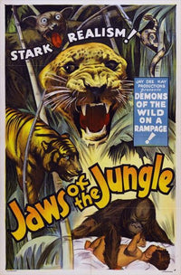 Jaws of the Jungle Movie Poster Print (27x40)