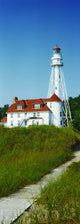 Rawley Point Lighthouse Fine Art Print by Panoramic Images