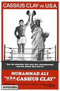 Cassius Clay vs. USA Movie Poster Print (27x40)