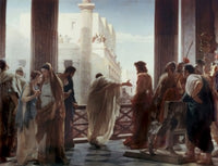 Ecce Homo Fine Art Poster Print by Antonio Ciseri (8x10)