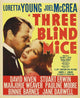 Three Blind Mice Movie Poster (11x17) | Pop Culture Graphics