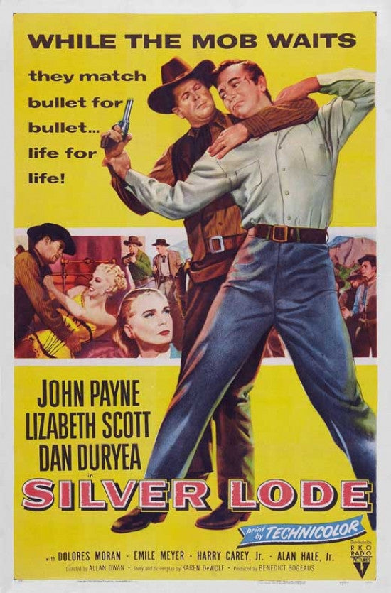 Silver Lode Movie Poster - 11 x 17 | Posterazzi