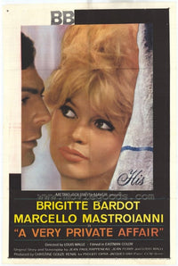 A Very Private Affair Movie Poster Print (27 x 40)