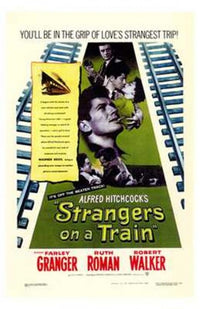 Strangers on a Train Movie Poster - 11x17 Print