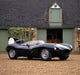 1954 Jaguar D-Type Shortnose Racing Car Poster Print