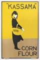 Kassama Corn Flour Advertisement Lithograph by Beggarstaff Brothers (1900)