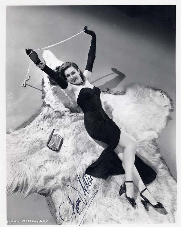 Ann Miller Bear Rug Photo Print - High-Quality Art Print