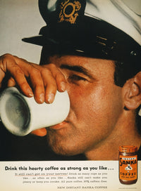Vintage Sanka Coffee Advertisement Print - 1957 | Posterazzi