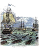 Battle of Long Island 1776 Wood Engraving Fine Art Print by Granger Collection