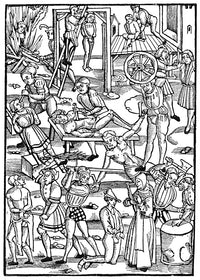 Medieval Torture Fine Art Print - Various Forms of Punishment