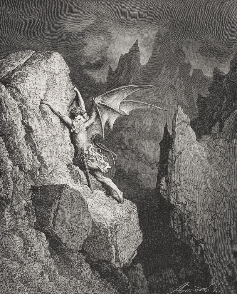 Gustave Dore Illustration for Paradise Lost - Fine Art Print