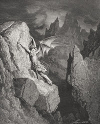 Gustave Dore Illustration for Paradise Lost - Fine Art Print